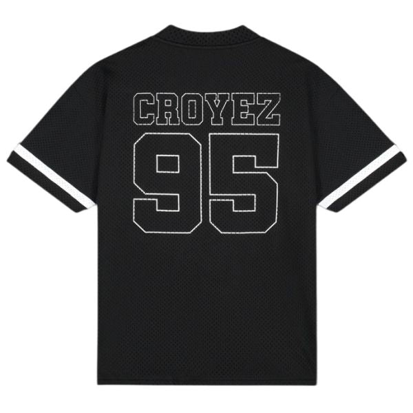 Croyez Mesh Jersey Zwart