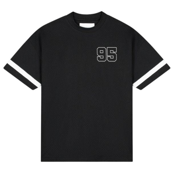 Croyez Mesh Jersey Zwart