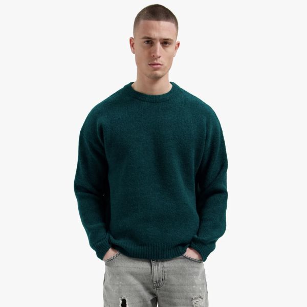 Croyez Original Fraternité Knit Sweater Donker blauw