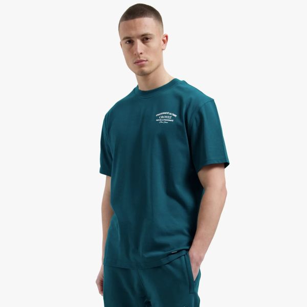 Croyez Original Fraternité T-shirt Donker Blauw