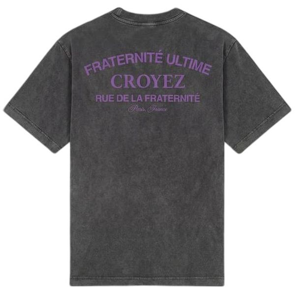 Original Fraternité T-shirt Antraciet