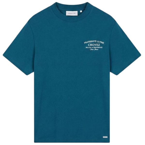 Croyez Original Fraternité T-shirt Donker Blauw
