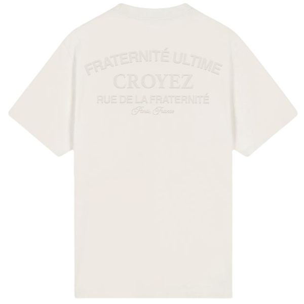Croyez Original Fraternité T-shirt Off White