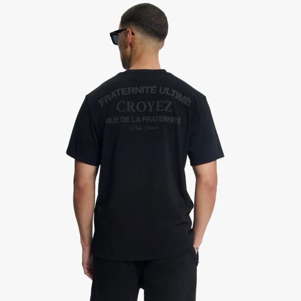 Croyez Original Fraternité T-shirt Zwart