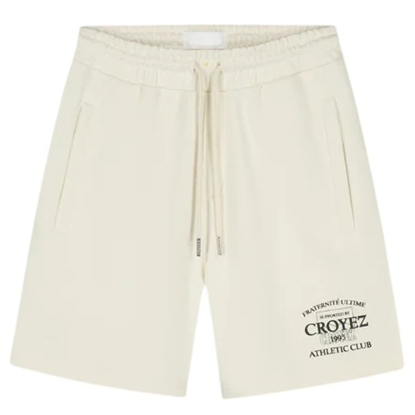 Croyez Overlay Fraternité Korte Broek Off White