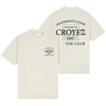 Croyez Overlay Fraternité T-shirt Off White