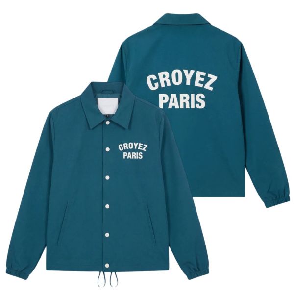 Croyez Paris Coach Jack Donker blauw