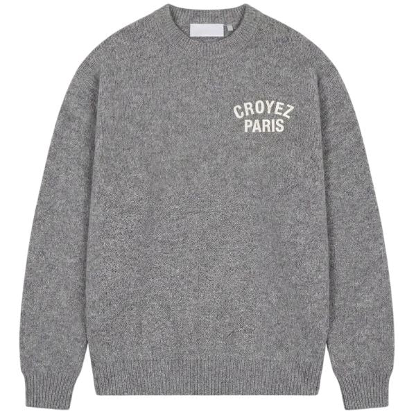 Croyez Paris Knit Sweater Grijs