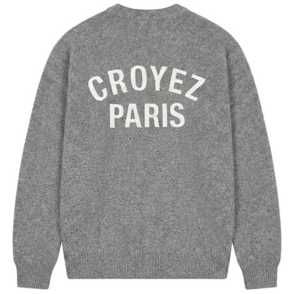 Croyez Paris Knit Sweater Grijs