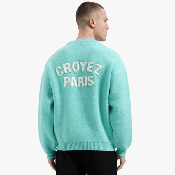 Croyez Paris Knit Sweater Blauw