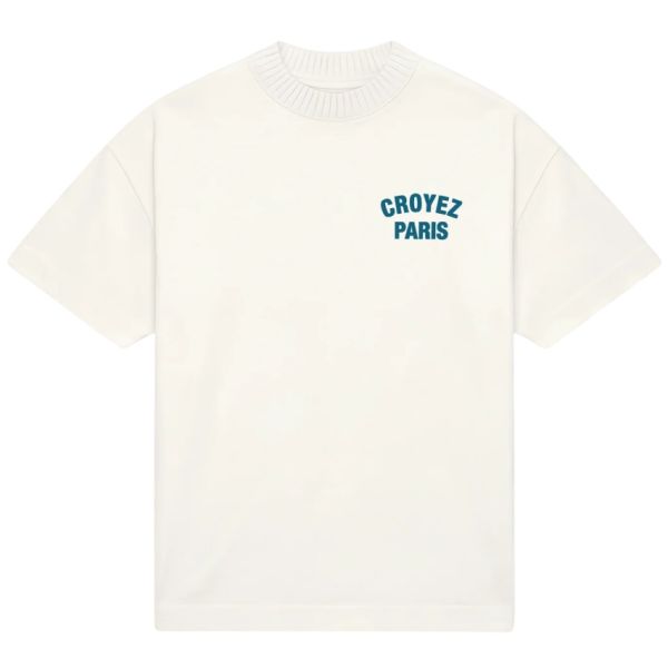 Croyez Paris Knit T-shirt Off White