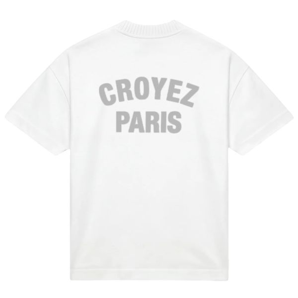 Croyez Paris Knit T-shirt Wit