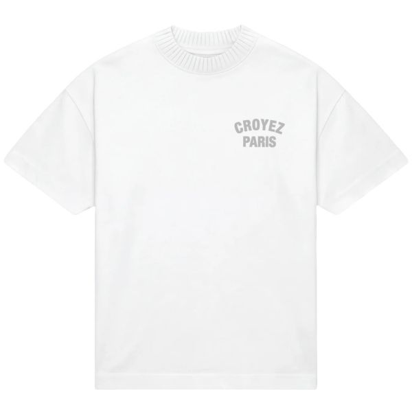 Croyez Paris Knit T-shirt Wit