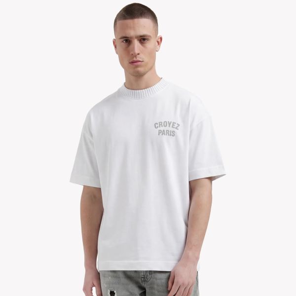 Croyez Paris Knit T-shirt Wit