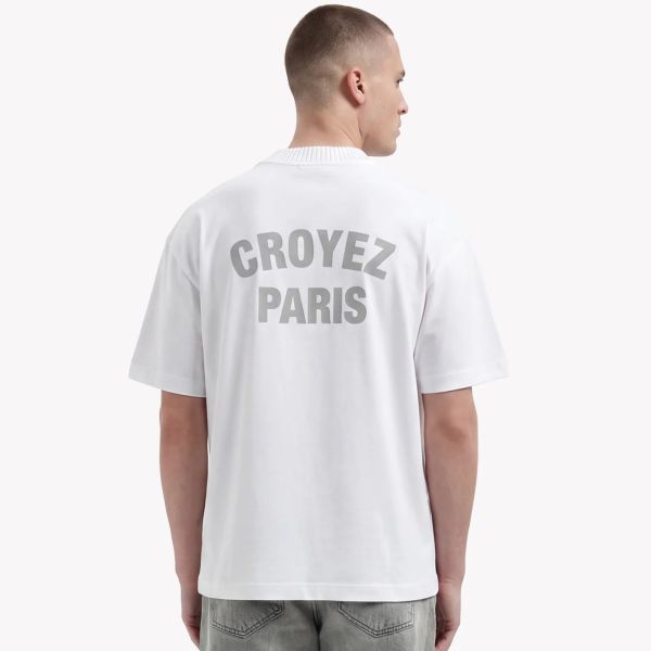 Croyez Paris Knit T-shirt Wit