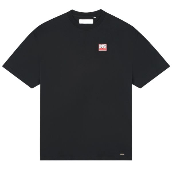Croyez Patch t-shirt zwart