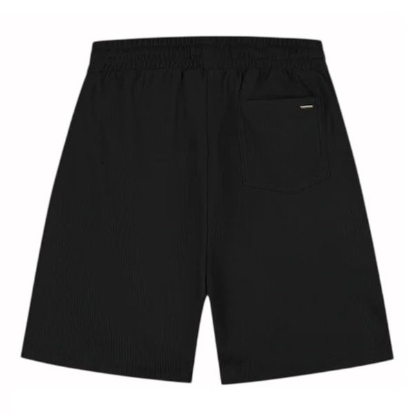 Croyez Plisse Korte Broek Zwart