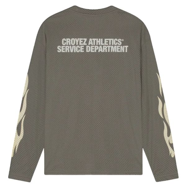 Croyez Service Dept Longsleeve T-shirt Bruin