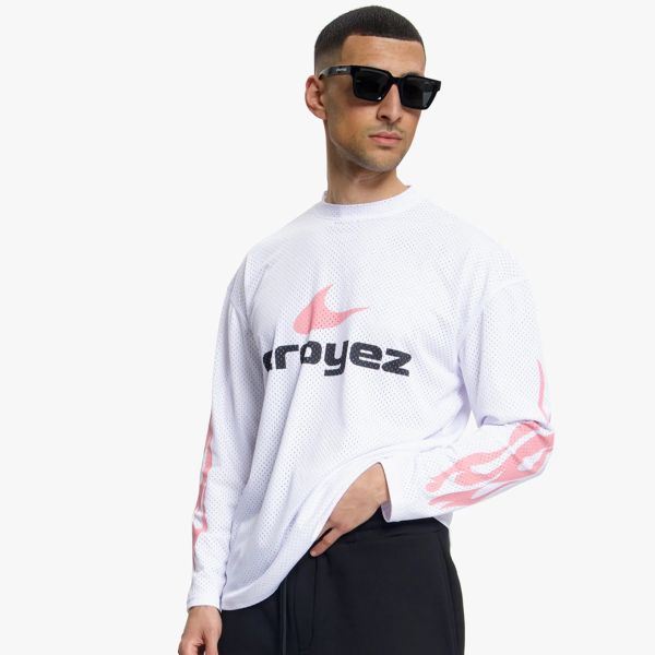 Croyez Service Dept Longsleeve T-shirt Wit