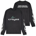 Croyez Service Dept Longsleeve T-shirt Zwart