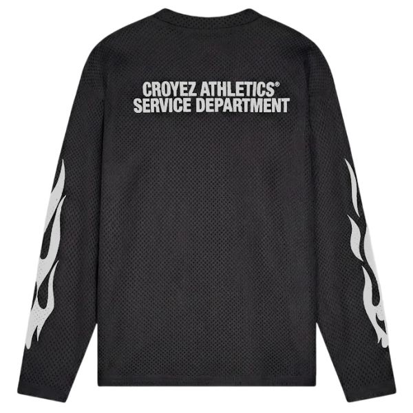 Croyez Service Dept Longsleeve T-shirt Zwart