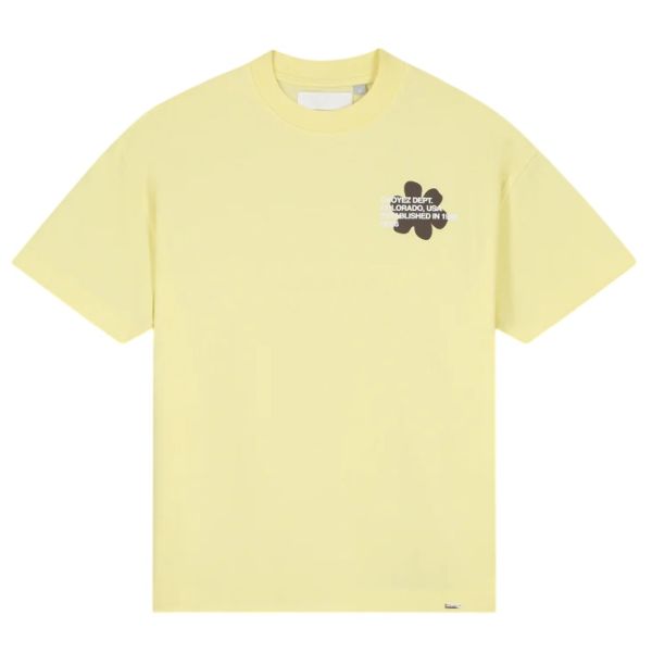 Croyez Silhouette T-shirt Geel