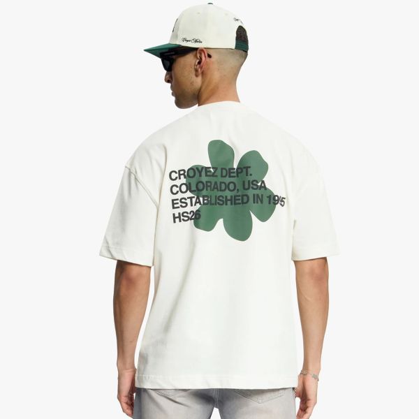 Croyez Silhouette T-shirt Off White