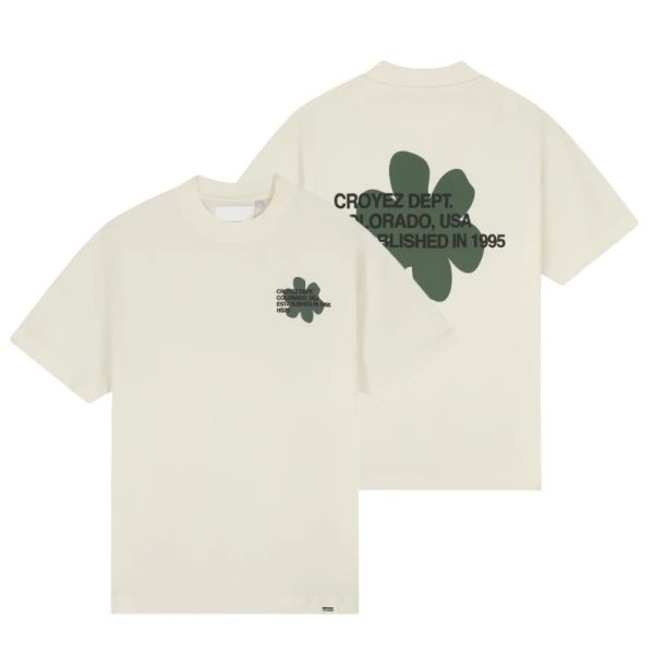 Croyez Silhouette T-shirt Off White