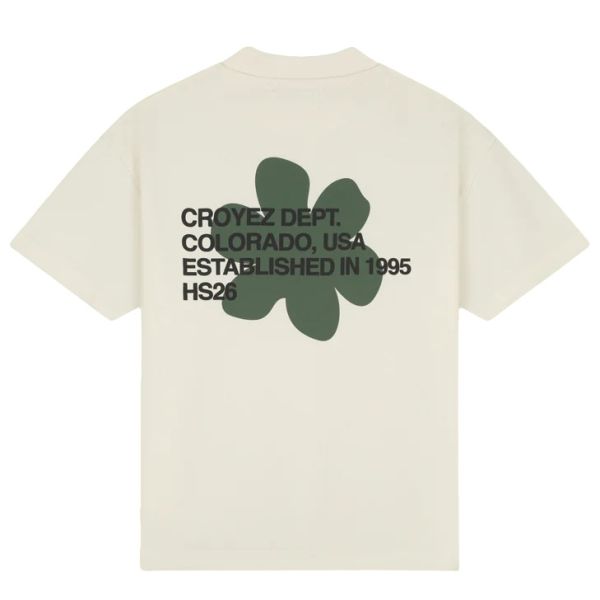 Croyez Silhouette T-shirt Off White
