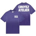 Croyez Sprayed Atelier T-shirt Paars