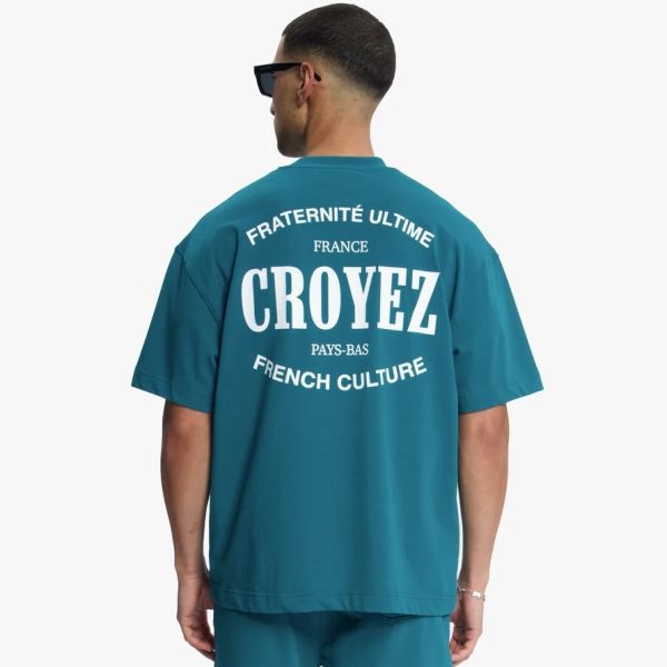 Croyez Stamp Zomerset Donker Blauw