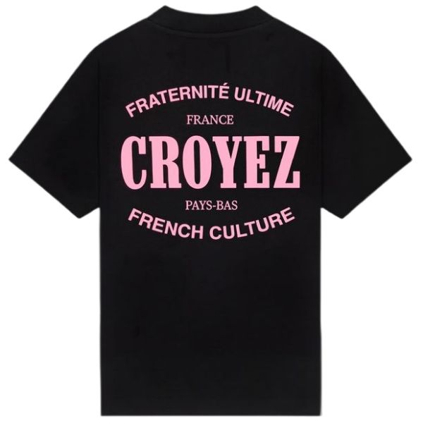 Croyez Stamp T-shirt Zwart