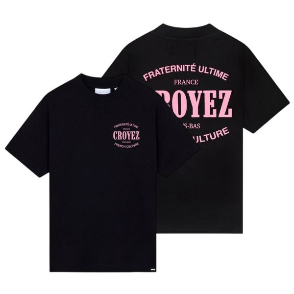 Croyez Stamp T-shirt Zwart