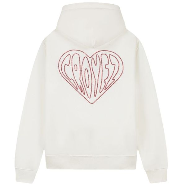 Croyez Stitched Heart Vest Off White