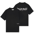 Croyez Talk And Play T-shirt Zwart