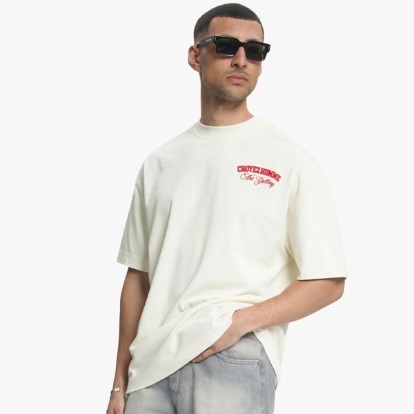 Croyez Worker T-shirt Off White