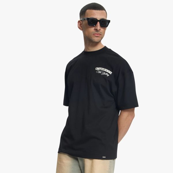 Croyez Worker T-shirt Zwart