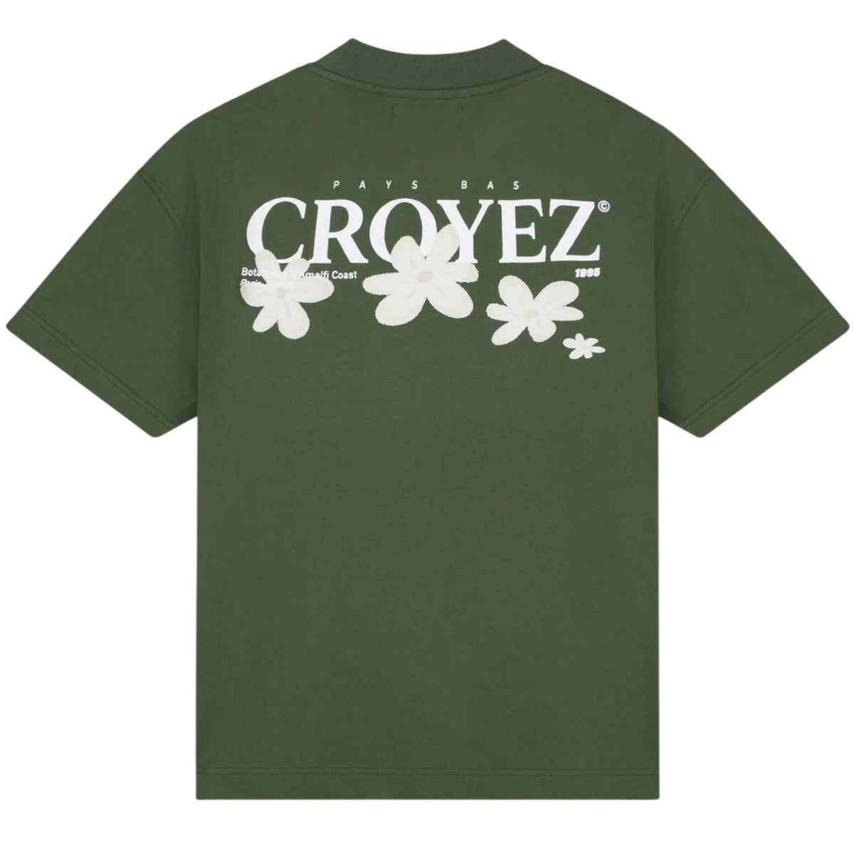 Croyez Botanique T-shirt Donker Groen