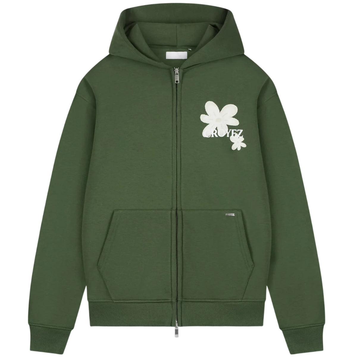 Croyez Botanique Vest Donker Groen