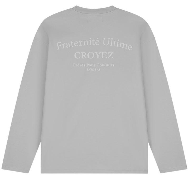 Croyez Fraternité Ultime Longsleeve T-shirt Grijs