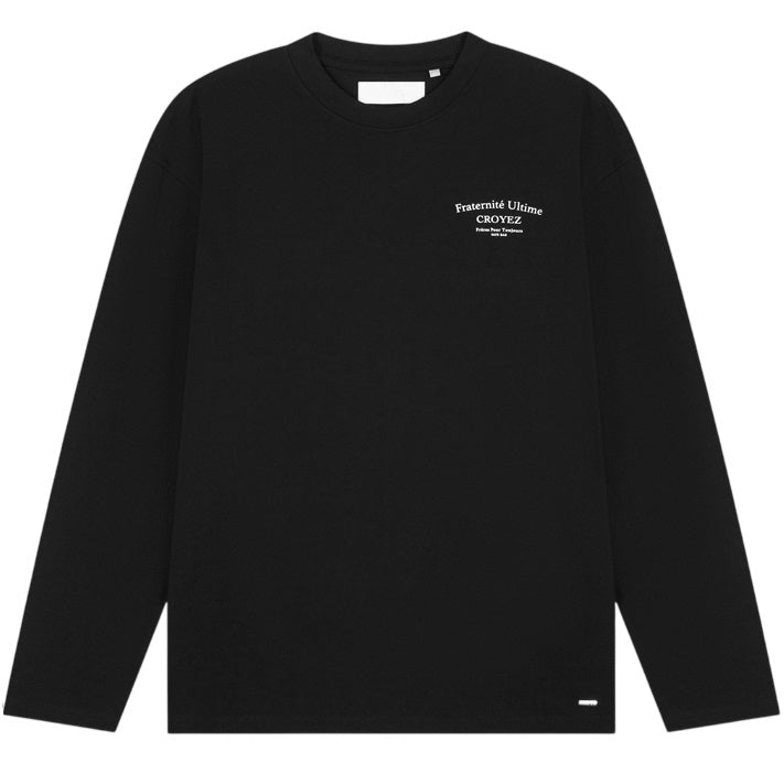 Croyez Fraternité Ultime Longsleeve T-shirt Zwart