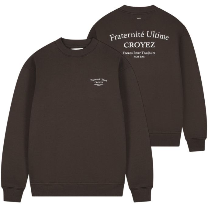 Croyez Fraternité Ultime Sweater Bruin