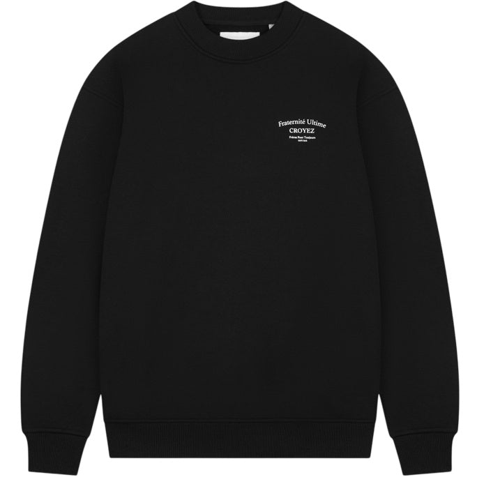 Croyez Fraternité Ultime Sweater Zwart