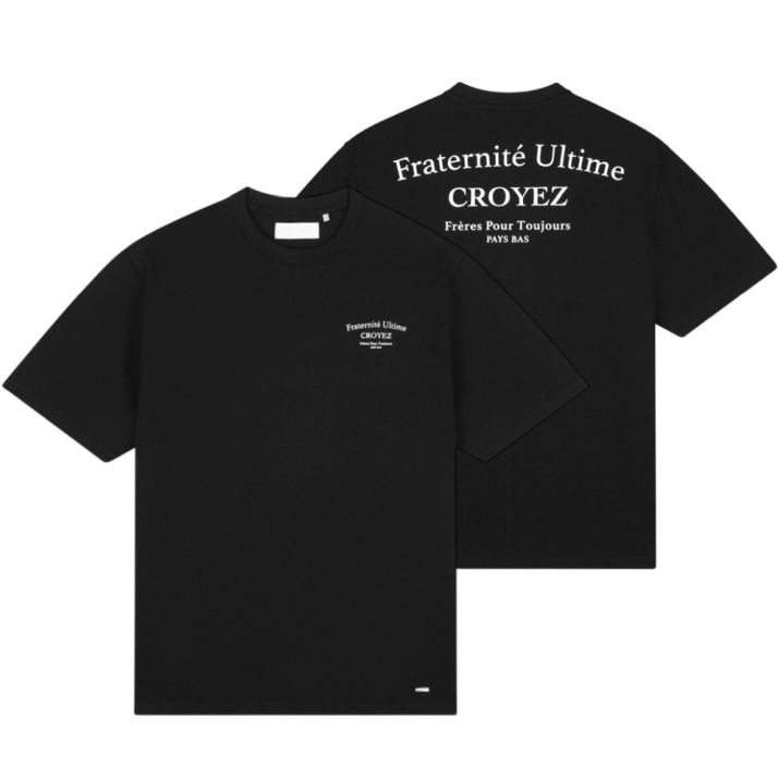 Croyez Fraternité Ultime T-shirt Zwart