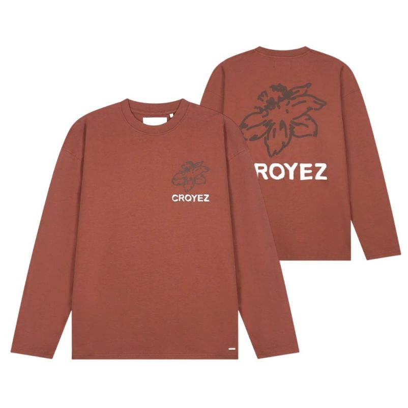 Croyez Gardener Longsleeve T-shirt Rood
