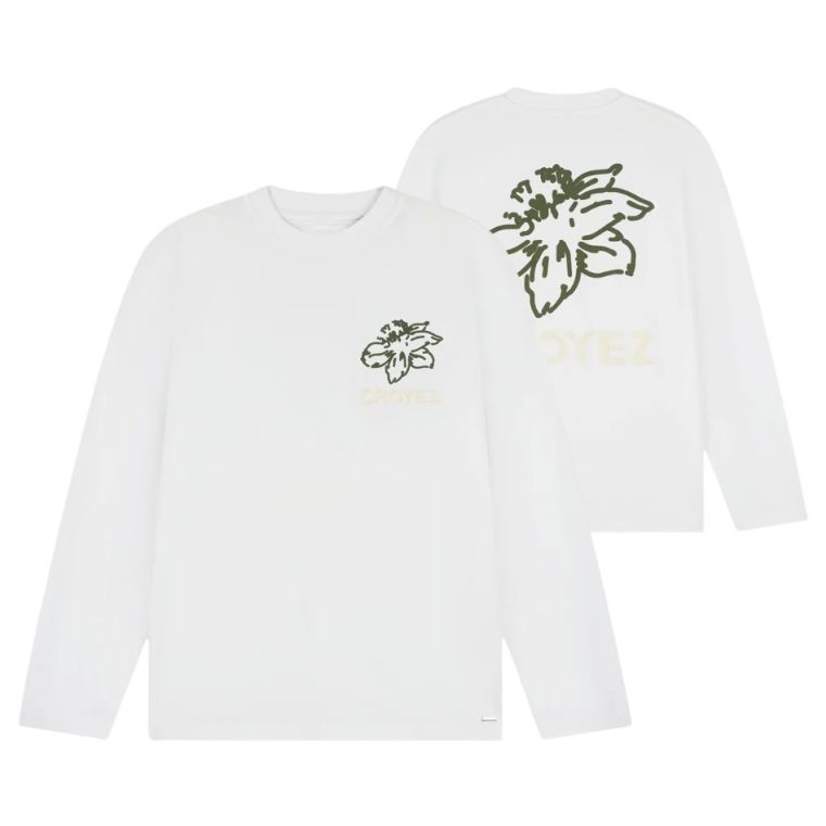 Croyez Gardener Longsleeve T-shirt Wit