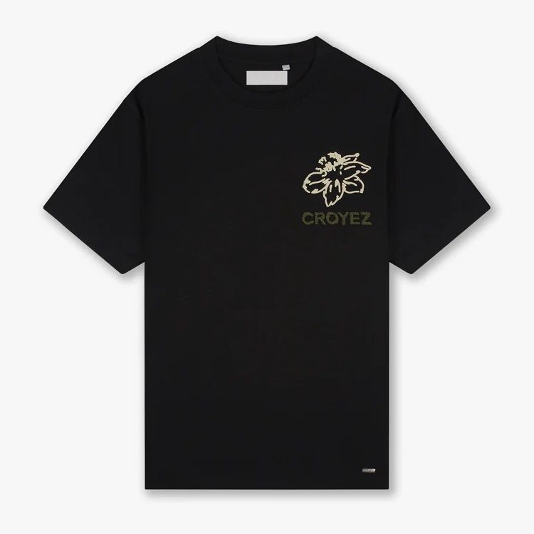 Croyez Gardener T-shirt Zwart