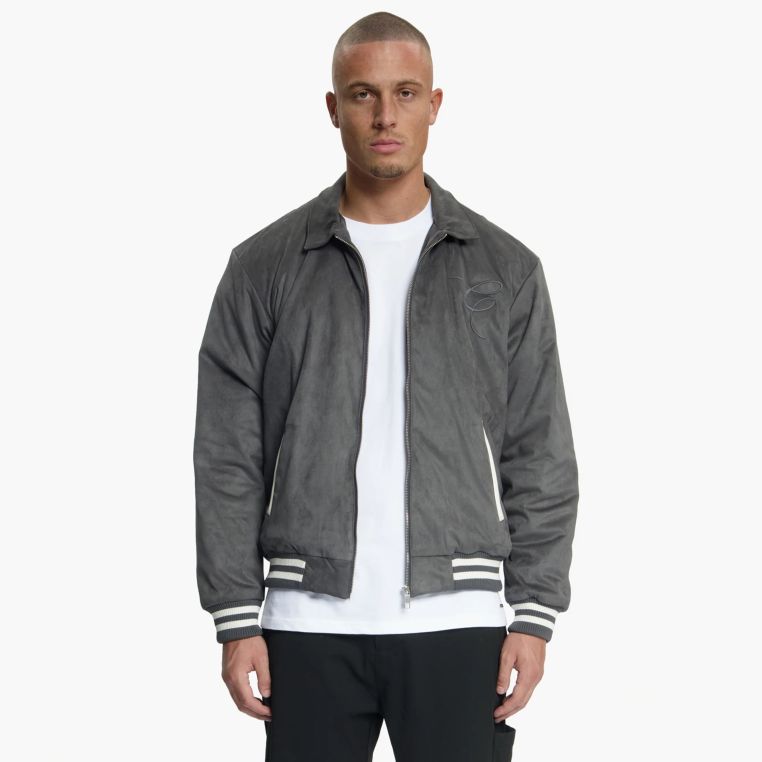 Croyez Iconic Suede Patch Jack Antraciet