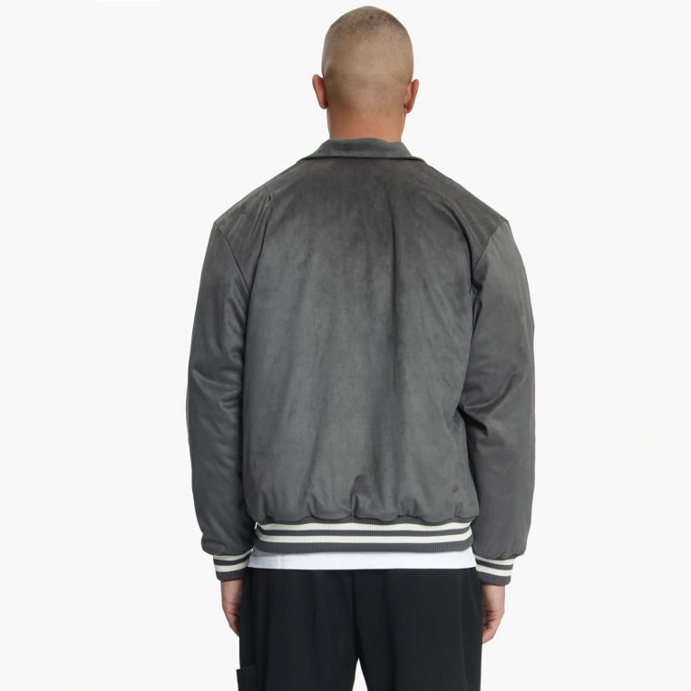 Croyez Iconic Suede Patch Jack Antraciet