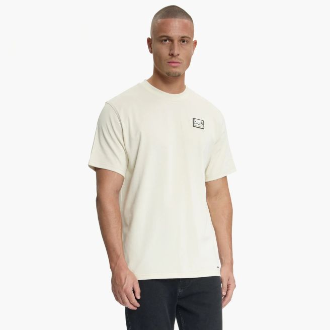 Croyez Patch T-shirt Beige